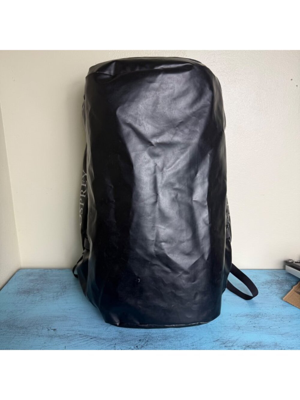 Osprey Transporter 65L Black Duffel Backpack With Padded Straps